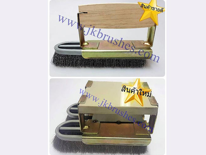 Iron Brush and Double Iron Brush แปรงเตารีด ขนสแตนเลส