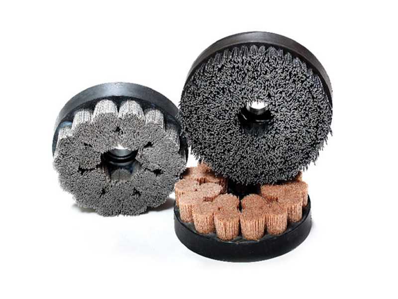 Disk Brush แบบ Tufting ขนไนลอนแอพบรัสซีพ